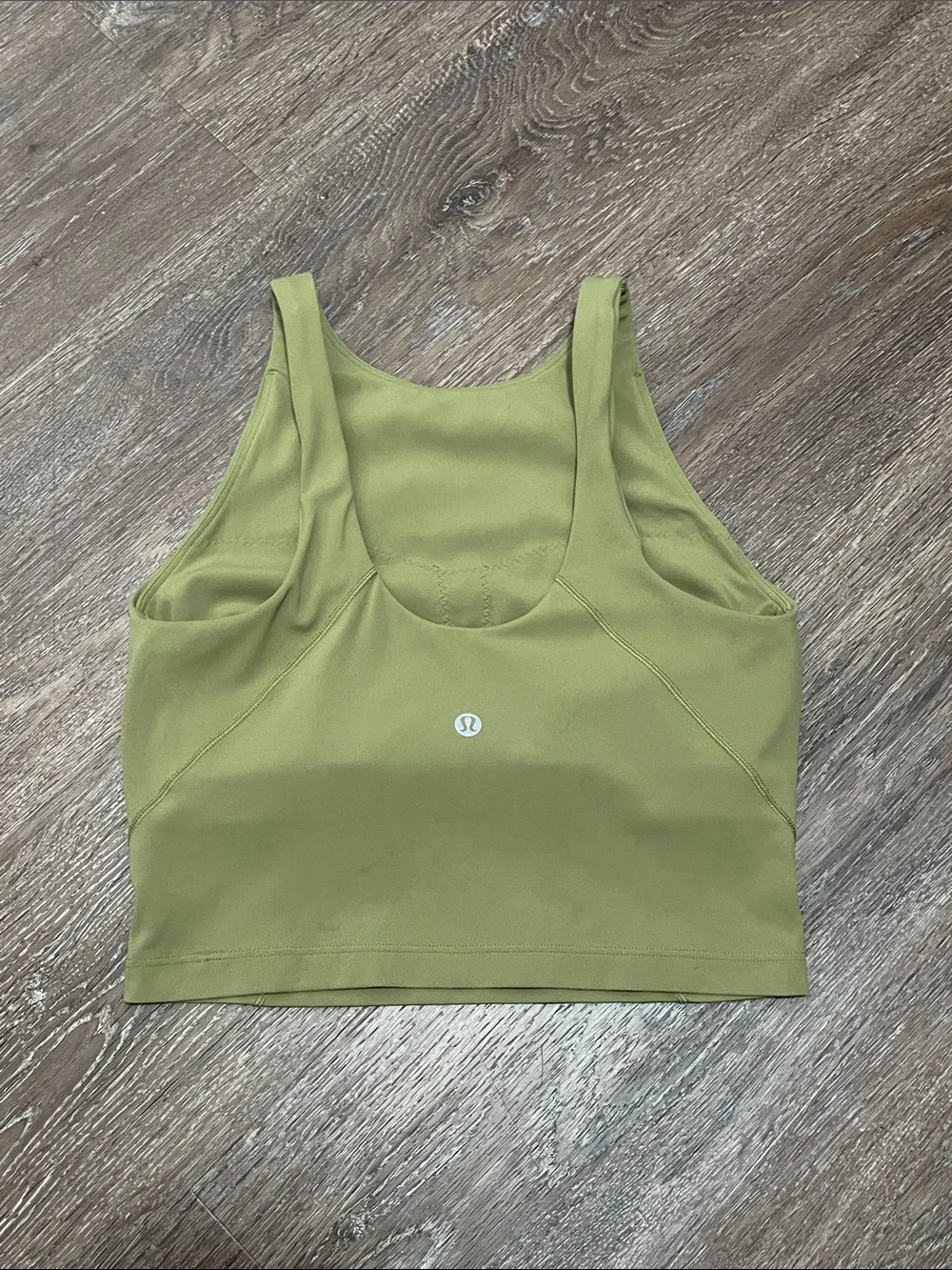 EUC Lululemon Matching Align Bronze Green Set. Size 4
